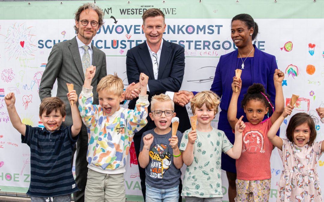 Ondertekening bouwteamovereenkomst Scholencluster