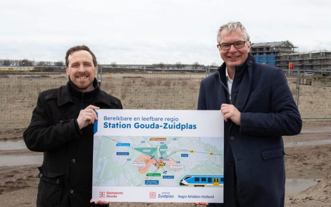 Nieuw treinstation Gouda-Zuidplas inpasbaar