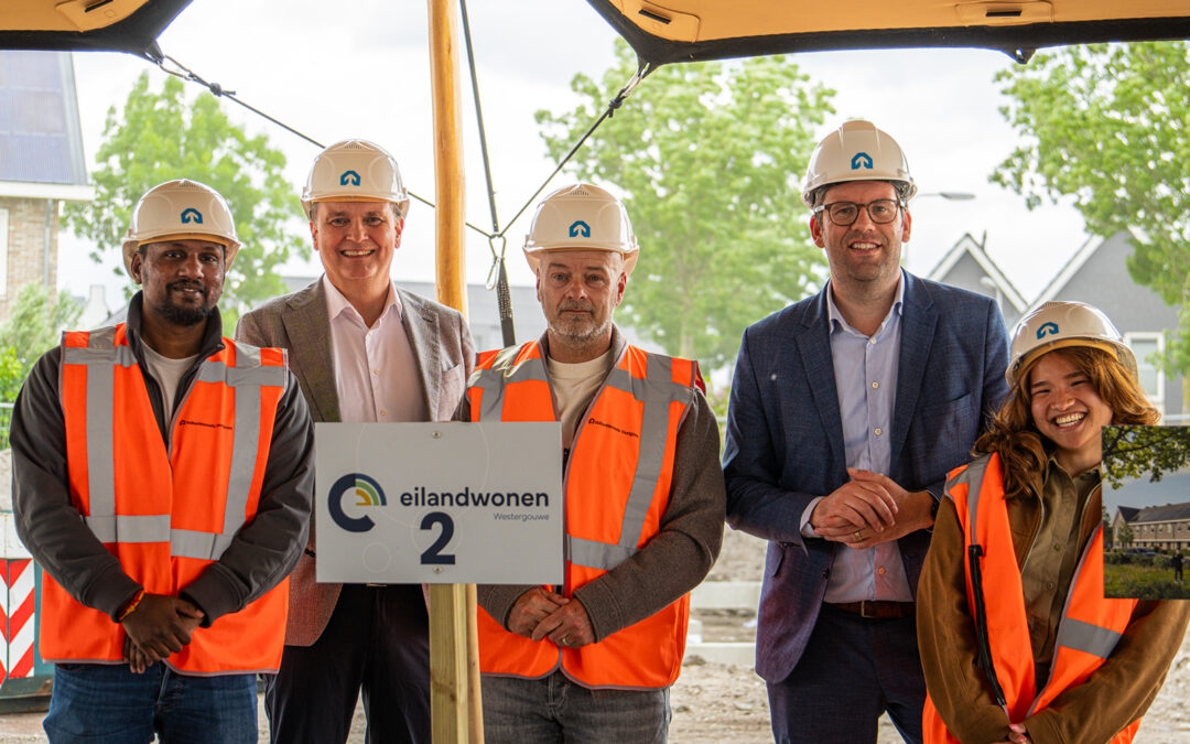 Feestelijke start bouw Eilandwonen 2