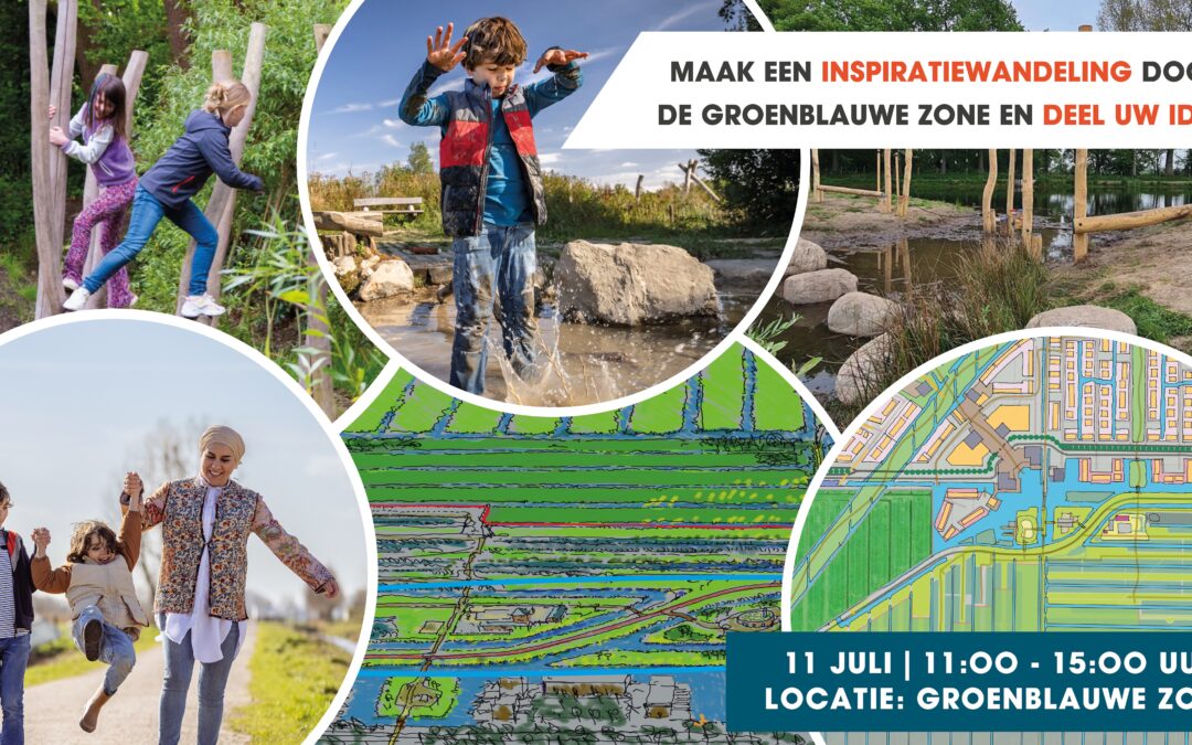Deel je ideeën voor de GroenBlauwe Zone